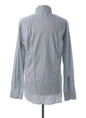 Chemise manches longues manches longues bleu WEBB&SCOTT homme