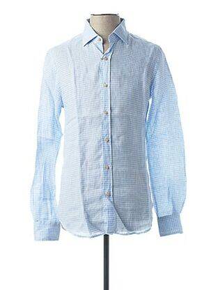 Chemise manches longues manches longues bleu XACUS homme