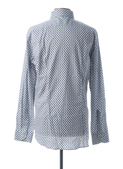 Chemise manches longues bleu WEBB&SCOTT pour homme