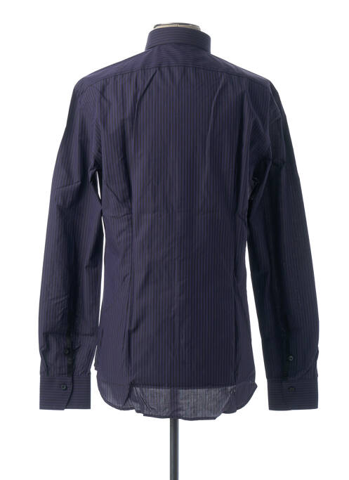 Chemise manches longues violet XACUS pour homme