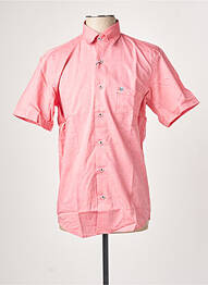 Chemise manches courtes poches poitrine rose DARIO BELTRAN homme