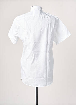 Chemise manches courtes poches poitrine blanc DARIO BELTRAN homme