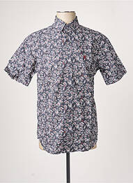 Chemise manches courtes coupe droite bleu RUCKFIELD homme