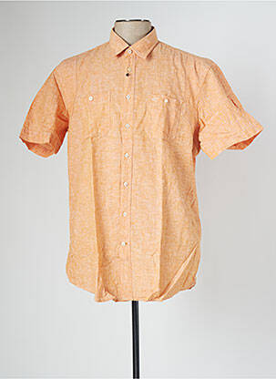 Chemise manches courtes orange CAMEL ACTIVE pour homme