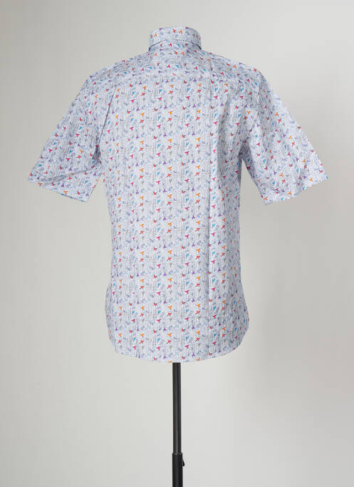 Chemise manches courtes bleu REDMOND pour homme