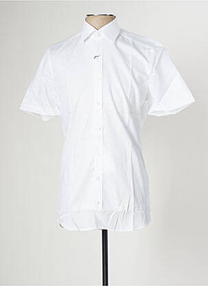Chemise manches courtes blanc OLYMP pour homme