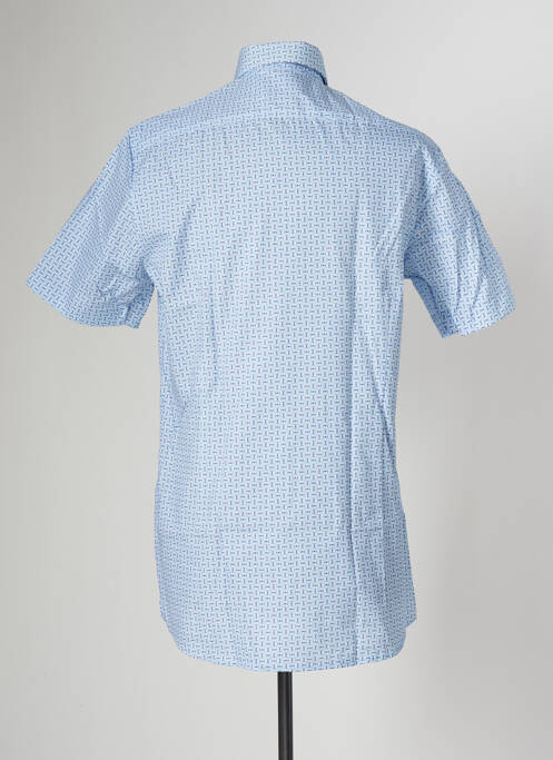 Chemise manches courtes bleu PIERRE CARDIN pour homme