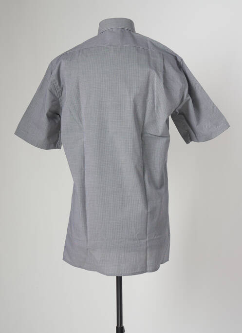 Chemise manches courtes noir OLYMP pour homme