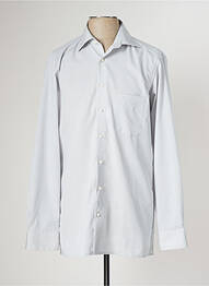 Chemise manches longues poches poitrine gris OLYMP homme
