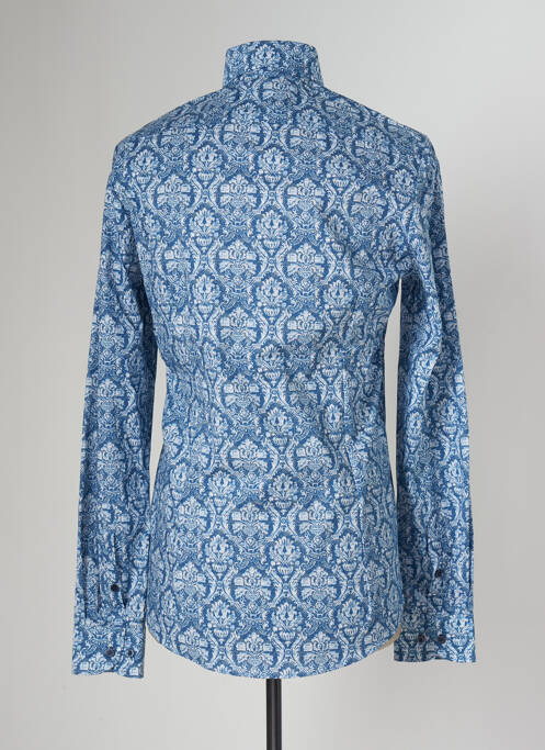 Chemise manches longues bleu OLYMP pour homme