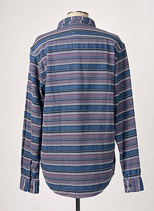 Chemisier poches poitrine manches longues bleu LEE femme