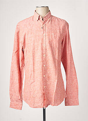 Chemise manches longues manches longues rouge CAMEL ACTIVE homme