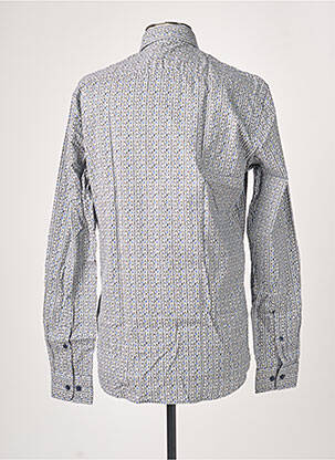 Chemise manches longues manches longues bleu PIERRE CARDIN homme