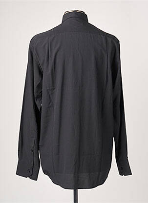 Chemise manches longues manches longues noir KARL SMITH homme