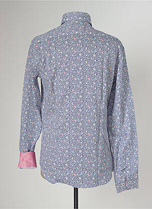 Chemise manches longues manches longues bleu DARIO BELTRAN homme