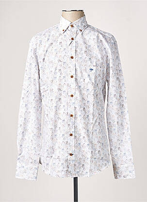 Chemise manches longues manches longues blanc FYNCH-HATTON homme