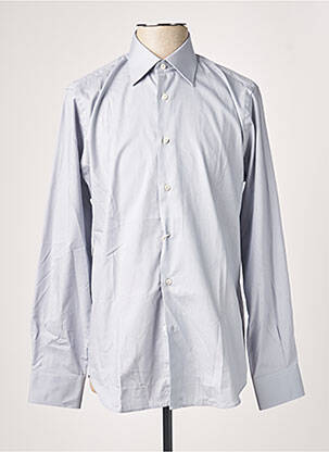 Chemise manches longues manches longues gris PHILO VANCE homme