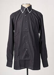 Chemise manches longues noir MARVELIS pour homme seconde vue