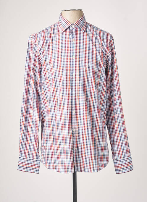 Chemise manches longues poches poitrine orange MARVELIS homme