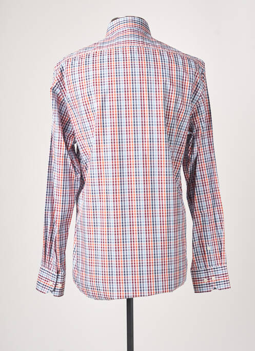 Chemise manches longues poches poitrine orange MARVELIS homme