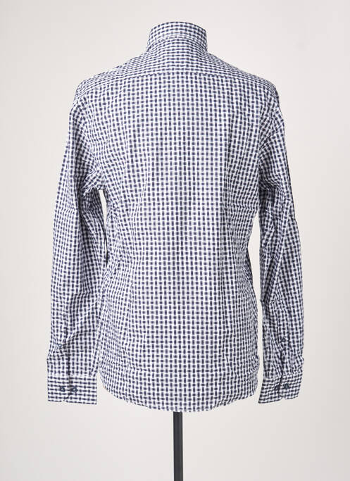 Chemise manches longues bleu JUPITER pour homme