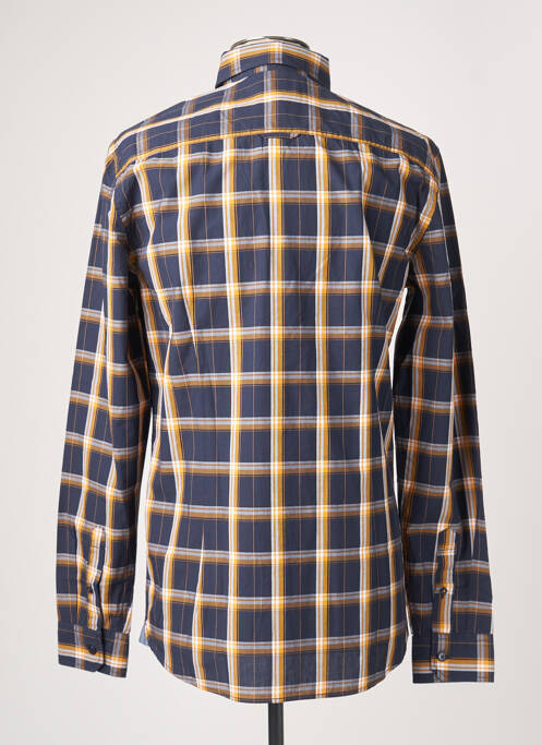 Chemise manches longues bleu TIBET pour homme