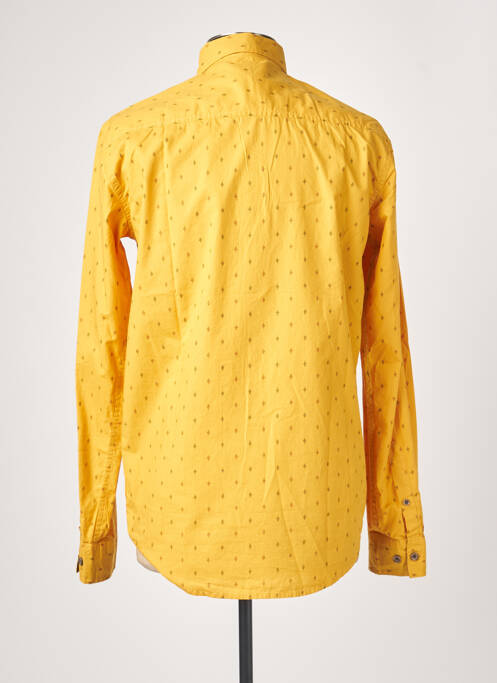 Chemise manches longues jaune LA SQUADRA pour homme