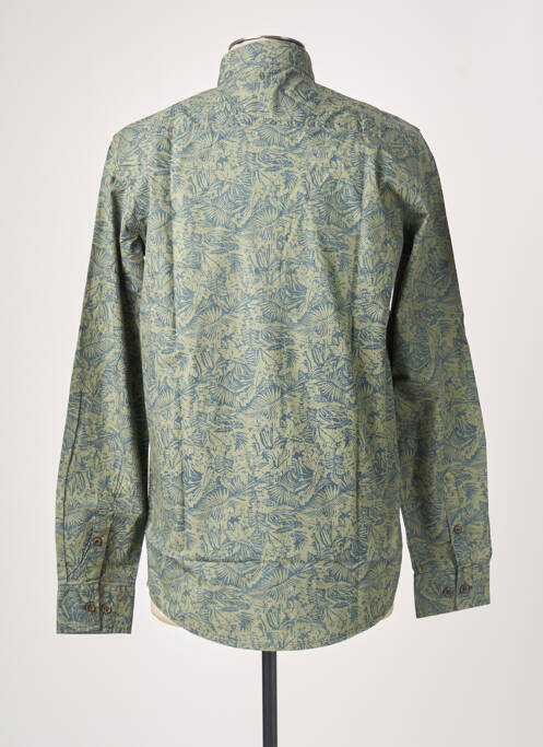 Chemise manches longues vert LA SQUADRA pour homme