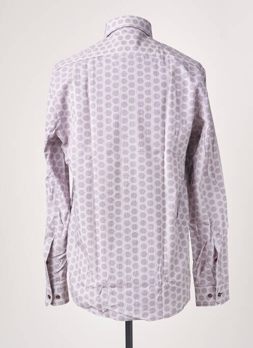 Chemise manches longues violet PLATINUM BY JUPITER pour homme