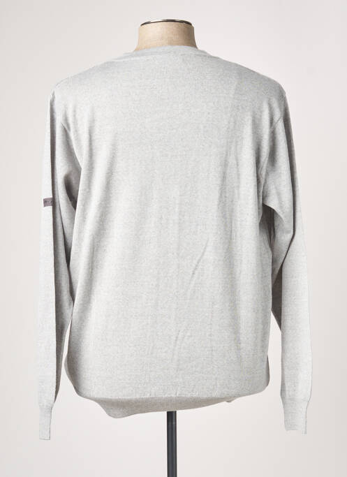 Gilet manches longues gris MONTE CARLO homme