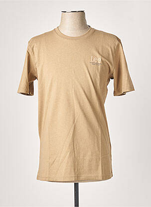 T-shirt beige LEE pour homme