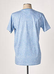 T-shirt bleu BROWN JURY pour homme seconde vue