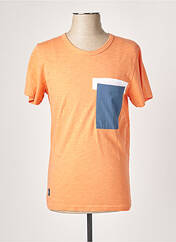 T-shirt orange OXBOW pour homme seconde vue