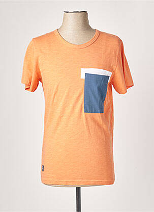 T-shirt orange OXBOW pour homme