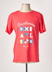 T-shirt rouge ARMOR LUX pour homme seconde vue