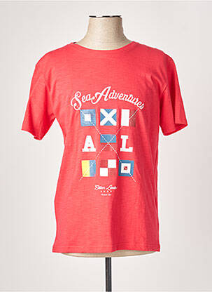 T-shirt rouge ARMOR LUX pour homme