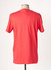 T-shirt rouge DARIO BELTRAN pour homme seconde vue