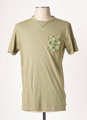 T-shirt vert SEA BARRIER pour homme