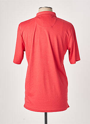 Polo coupe droite manches courtes rouge REDMOND homme