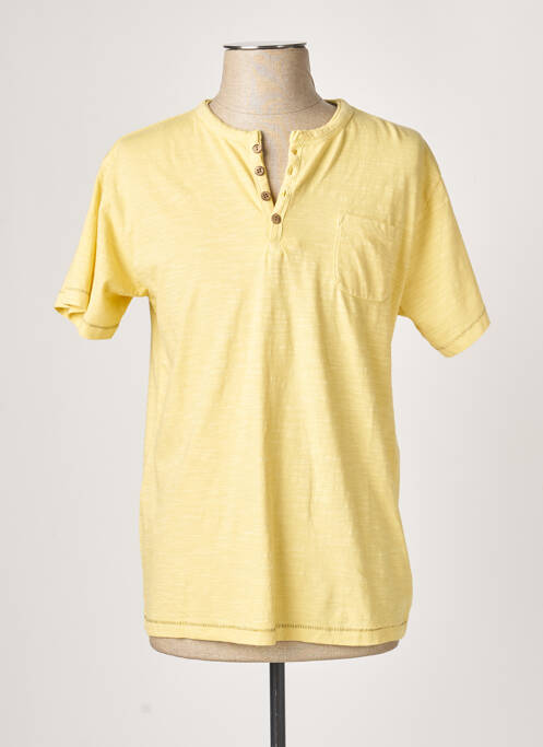 T-shirt jaune LA SQUADRA pour homme