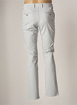 Pantalon chino stretch taille normale bleu LCDN homme