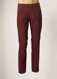 Pantalon chino poches taille normale rouge FYNCH-HATTON homme
