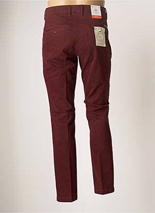 Pantalon chino poches taille normale rouge FYNCH-HATTON homme