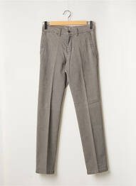 Pantalon chino stretch taille normale gris LCDN homme