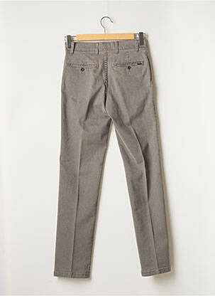 Pantalon chino stretch taille normale gris LCDN homme