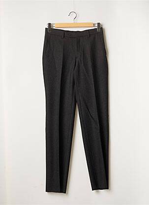 Pantalon chino tissage chiné taille normale gris FITECOM homme