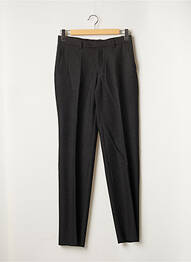 Pantalon chino tissage chiné taille normale gris FITECOM homme