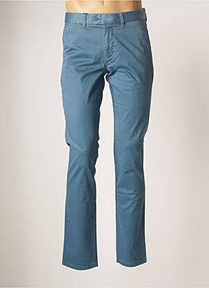Pantalon chino bleu FYNCH-HATTON pour homme