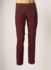 Pantalon chino rouge FYNCH-HATTON pour homme seconde vue