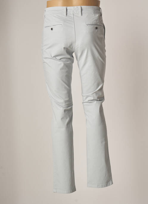 Pantalon chino stretch taille normale bleu LCDN homme